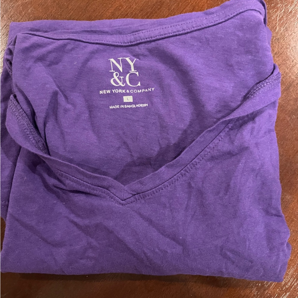 NY&C Purple T Shirt